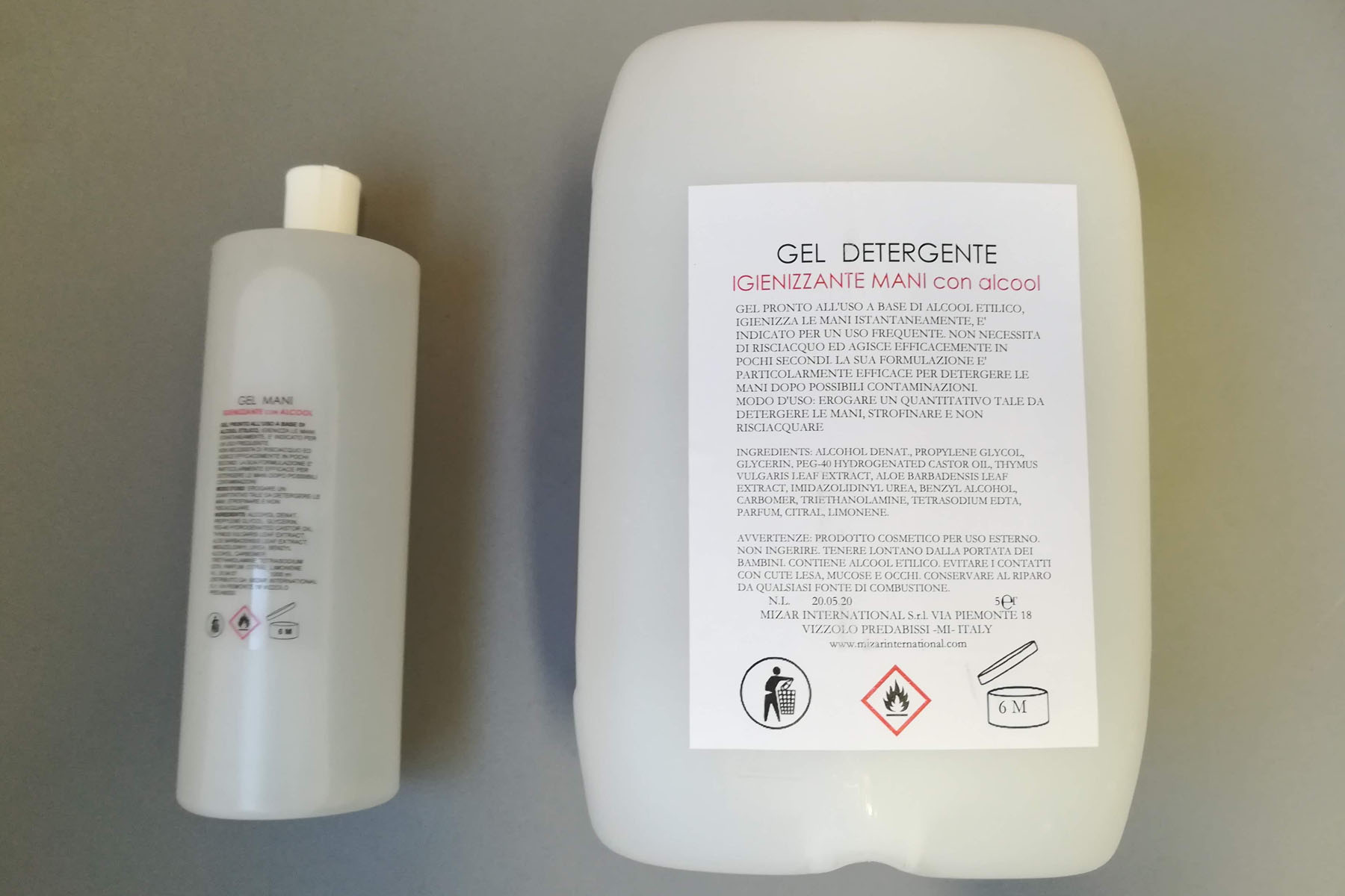  GEL MANI IGIENIZZANTE flacone da 1000ml